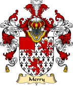 English Family Coat of Arms (v.25) Merry