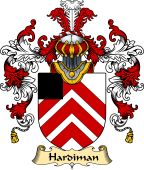 English Family Coat of Arms (v.25) Hardiman