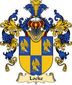 English Family Coat of Arms (v.25) Locke