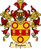 English Family Coat of Arms (v.25) Dayton