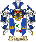 Irish Family Coat of Arms (v.25) O'Mackesy