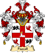 English Family Coat of Arms (v.25) Pascall or Paschall