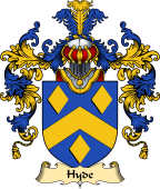 English Family Coat of Arms (v.25) Hyde