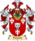 English Family Coat of Arms (v.25) Parsons