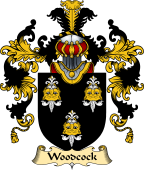 English Family Coat of Arms (v.25) Woodcock