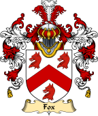 English Family Coat of Arms (v.25) Fox