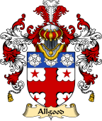 English Family Coat of Arms (v.25) Allgood