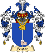 English Family Coat of Arms (v.25) Fender