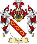 English Family Coat of Arms (v.25) Peart or Pert