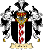 English Family Coat of Arms (v.25) Badcock or Babcock