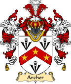 Irish Family Coat of Arms (v.25) Archer