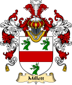 English Family Coat of Arms (v.25) Millett