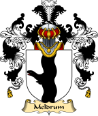 Scottish Family Coat of Arms (v.25) Meldrum