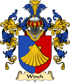 English Family Coat of Arms (v.25) Winch