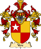 English Family Coat of Arms (v.25) Vere