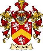 English Family Coat of Arms (v.25) Wenlock