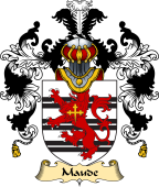 English Family Coat of Arms (v.25) Maude or Mawhood