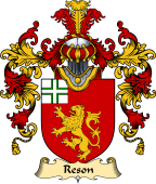 English Family Coat of Arms (v.25) Reson or Reason