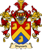 Welsh Family Coat of Arms (v.25) Styward (of Denbighshire)