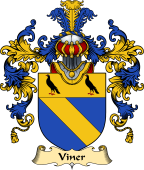 English Family Coat of Arms (v.25) Viner or Vyner