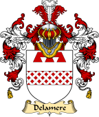 Irish Family Coat of Arms (v.25) Delamere