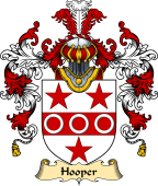 English Family Coat of Arms (v.25) Hooper