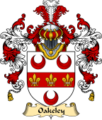 English Family Coat of Arms (v.25) Oakeley