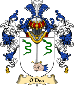 Irish Family Coat of Arms (v.25) O'Dea or Day