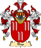 Welsh Family Coat of Arms (v.25) Rhys (AP DAFYDD)