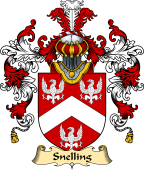 English Family Coat of Arms (v.25) Snelling