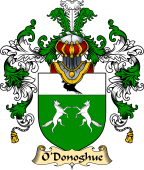 Irish Family Coat of Arms (v.25) O'Donoghue