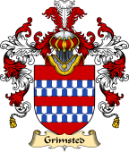 English Family Coat of Arms (v.25) Grimsted