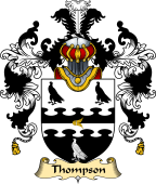 English Family Coat of Arms (v.25) Thompson I