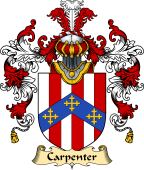 English Family Coat of Arms (v.25) Carpenter