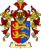 English Family Coat of Arms (v.25) Maddox or Maddock