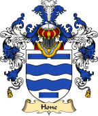 English Family Coat of Arms (v.25) Hone