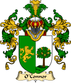 Irish Family Coat of Arms (v.25) O'Connor (Sligo)