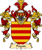 English Family Coat of Arms (v.25) Poyntz