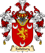 English Family Coat of Arms (v.25) Salisbury