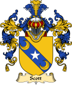 Scottish Family Coat of Arms (v.25) Scott