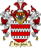 Irish Family Coat of Arms (v.25) Fitz-John