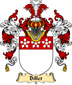 English Family Coat of Arms (v.25) Billet