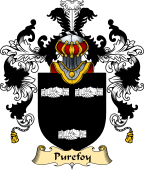 English Family Coat of Arms (v.25) Purefoy