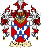 English Family Coat of Arms (v.25) Wellington