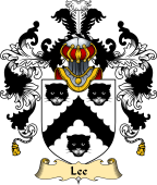 Irish Family Coat of Arms (v.25) Lee