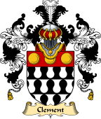 Welsh Family Coat of Arms (v.25) Clement (of Cardiganshire)