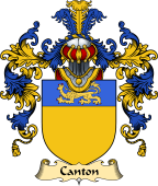 Irish Family Coat of Arms (v.25) Canton