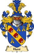 Irish Family Coat of Arms (v.23) for Hunt