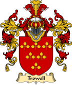 English Family Coat of Arms (v.25) Trowell