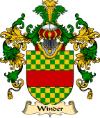 English Family Coat of Arms (v.25) Winder